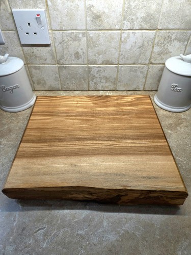 Handmade thick live edge - , olive