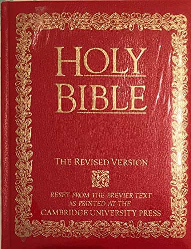 Revised standard version - revised,