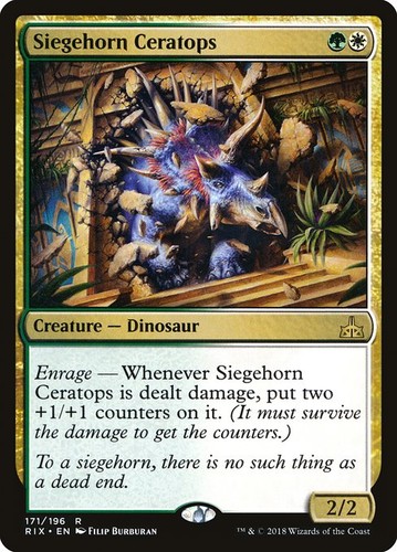 Mtg siegehorn ceratops - siegehorn, (171)