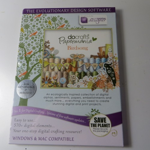 Docrafts papermania birdsong - papermania,