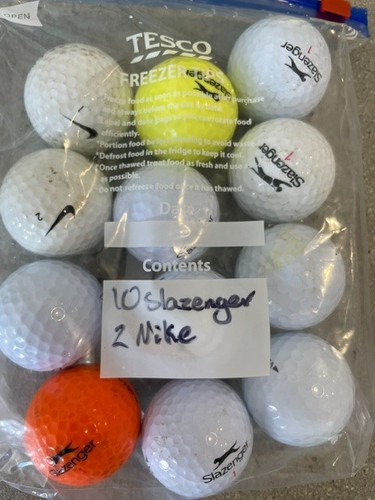 Golf balls used - balls,