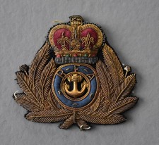 Royal Fleet Auxiliary Officer's Cap badge - Post 1952