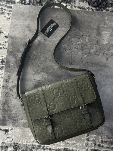 Gucci jumbo messenger bag - gg,