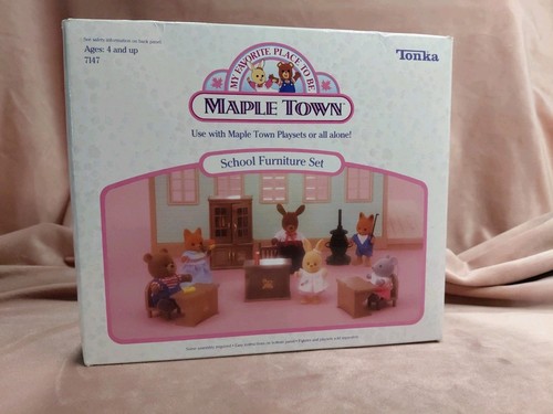 Vintage maple town school - vintage,