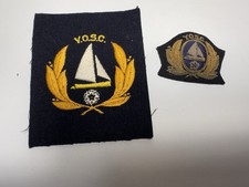 Vintage Yorkshire Ouse Sailing Club Blazer & Cap Badge