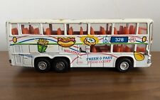 Double Decker Fresh & Fast Food Court Toy Bus - 15cm Long - missing rear door