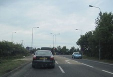 Photo 6x4 Road junction south