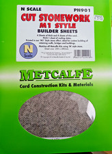 N Gauge Metcalfe Building Kit  - Cut Stonework M1 Style (PN901) B