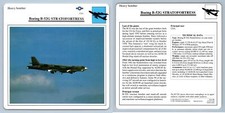 Boeing B-52G Stratofortress - Heavy Bomber - Warplanes Collectors Club Card