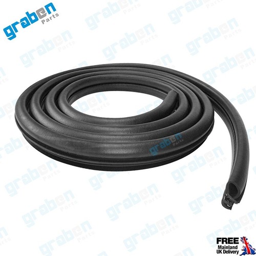 Front door rubber seal - door,