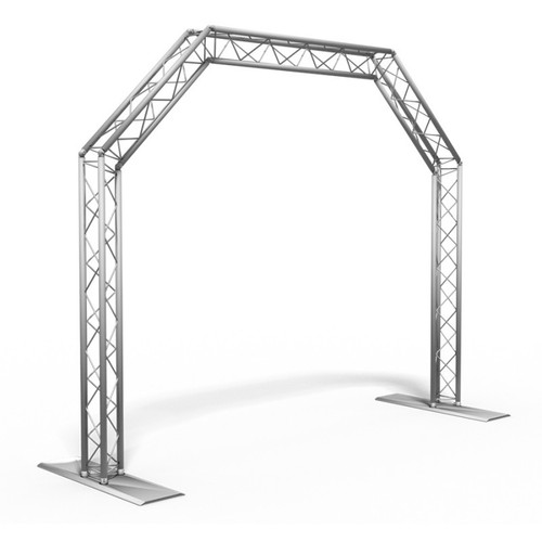 Alustage arch truss - arch,