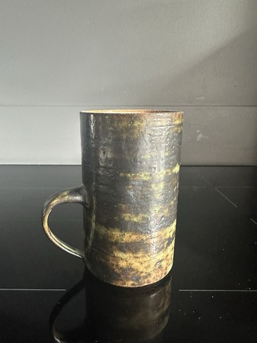 Rare dark glazed vintage - glazed, 1970s