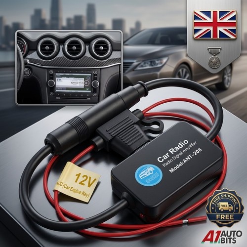 Signal amplifier 12v - fm,