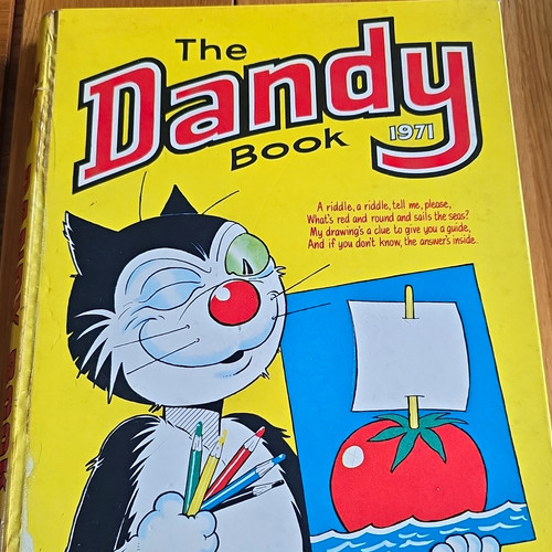 The dandy book 1971 - book, annual
