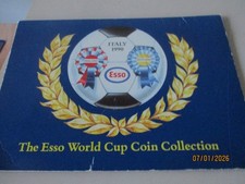 Esso world cup coin collection