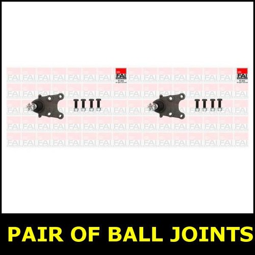 Pair ball joint - of, front