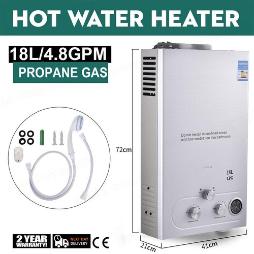 18l propane gas hot - gas, water