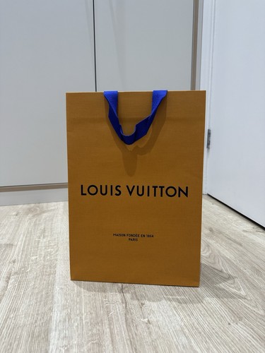 Genuine orange paper bag - genuine,