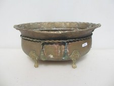 Vintage Brass Trough Tub