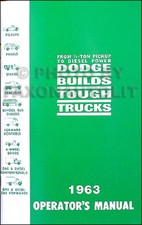 1963 Dodge Pickup Truck And