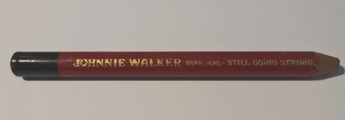 Johnnie walker whiskey - johnnie, pencil