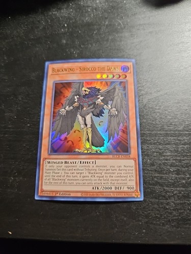 Yugioh blackwing sirocco - yugioh,