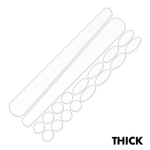 Thick chainstay and frame - thick,