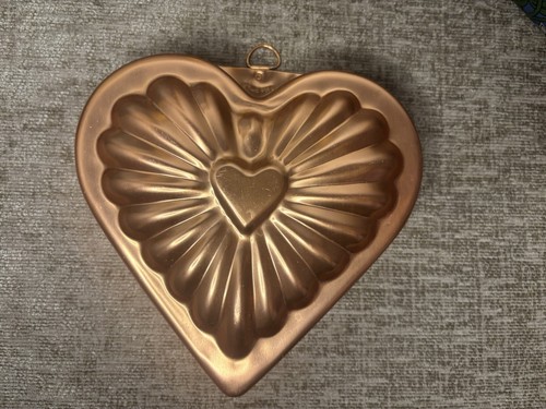 Vintage copper coloured metal