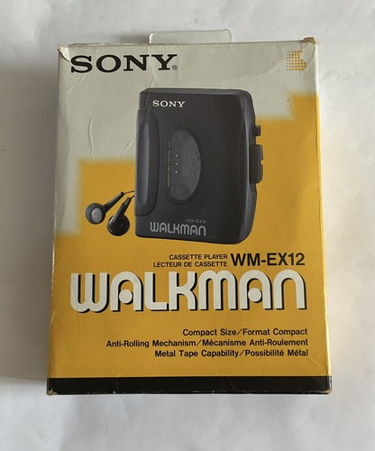 Sony walkman ex12 cassette - sony, wm-ex12