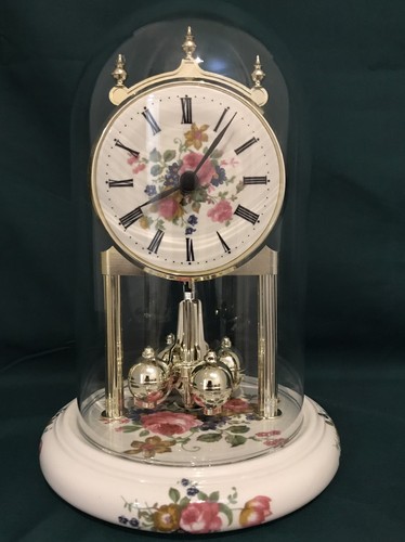 Anniversary clock glass dome - anniversary,