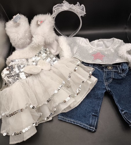 Build bear white sequin - build,
