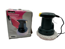 Halfords 12V Car Polisher Buffer Machine 6 Inch Pad Cigarette Plug | C28 G321