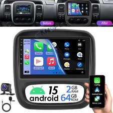 9" 64GB Android 15 Car Stereo