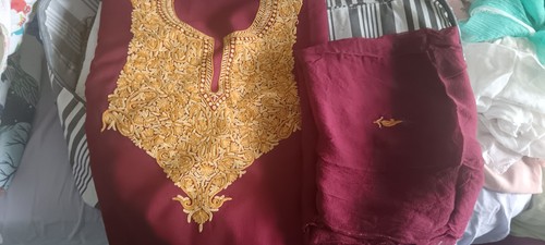 Unstitched shalwar kameez suit - shalwar,