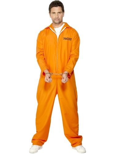 Prisoner fancy dress orange - prisoner,