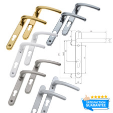 Windsor Sprung Lever Lever Inline Door Handle