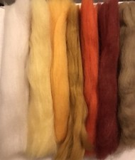 Needle Felting Wool Premium Scraps Off Cuts 20 Assorted Colours