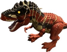 Dino Valley Large T Rex Dinosaur Light Up & Roars Chap Mei 2008 17"
