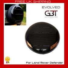 GLOSS BLACK SPARE WHEEL COVER FOR LAND ROVER DEFENDER TOYOTA NISSAN AND MORE UK