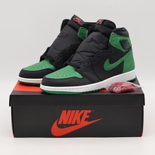 555088-030 Nike Air Jordan 1 Retro High OG Pine Green White Black Gym Red