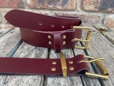 Oxblood Real Leather Belt &