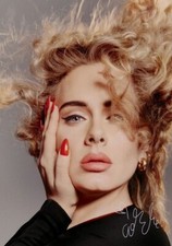 ADELE SIGNED AUTOGRAPHED PHOTO