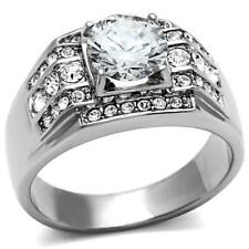 MEN'S PLATINUM/STEEL ALLOY