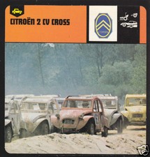 THE CITROEN 2CV 2 CV CROSS