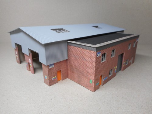 Gauge locomotive shed - n,