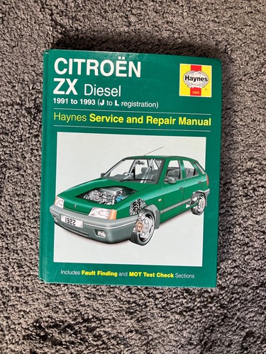 Haynes citroen zx - (1922),