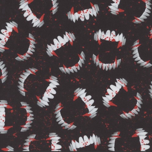 Vampire fangs valance - fangs,