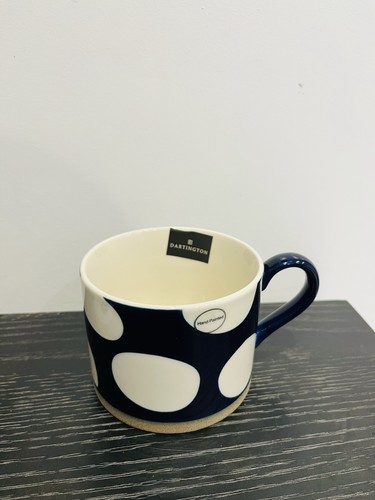 Dartington mugs white polka - dartington,
