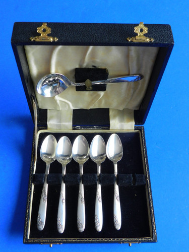 Boxed angora silver plate - angora,