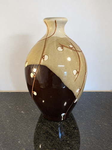 Large studio pottery vase - large,